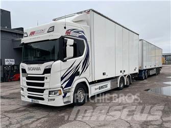 Scania R 500 6X2 Van Body Trucks