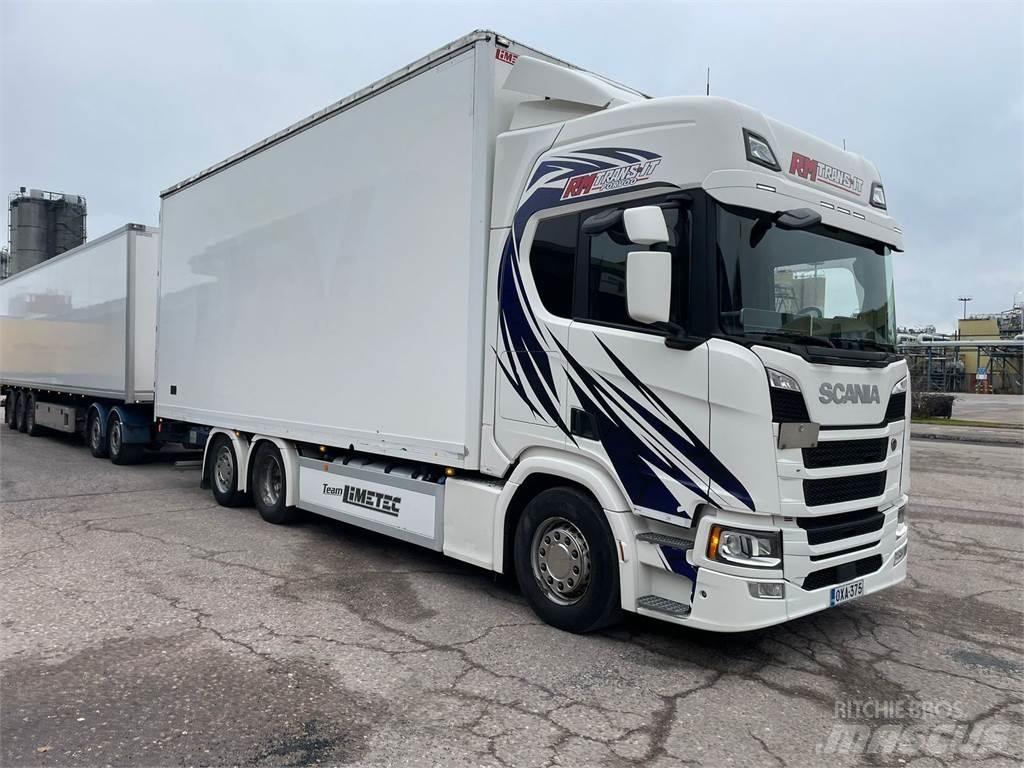 Scania R 500 6X2 Van Body Trucks