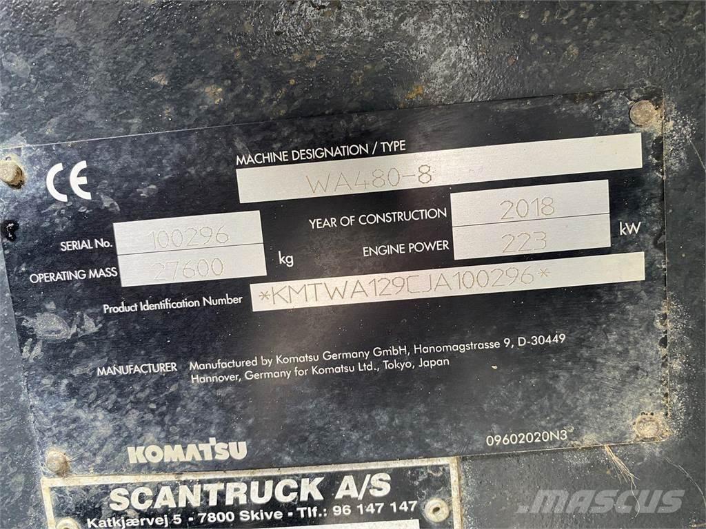 Komatsu WA480-8 Wheel loaders