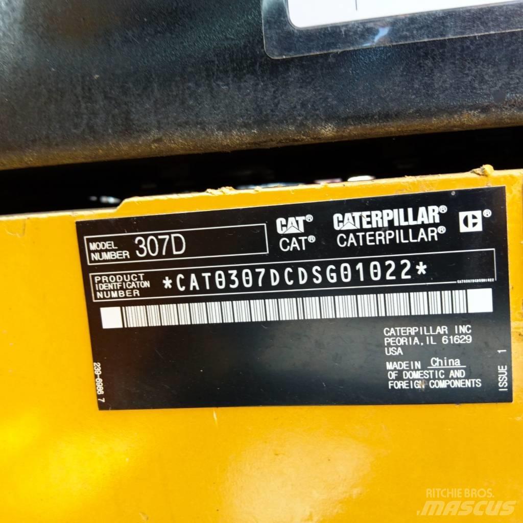 CAT 307D Crawler excavators