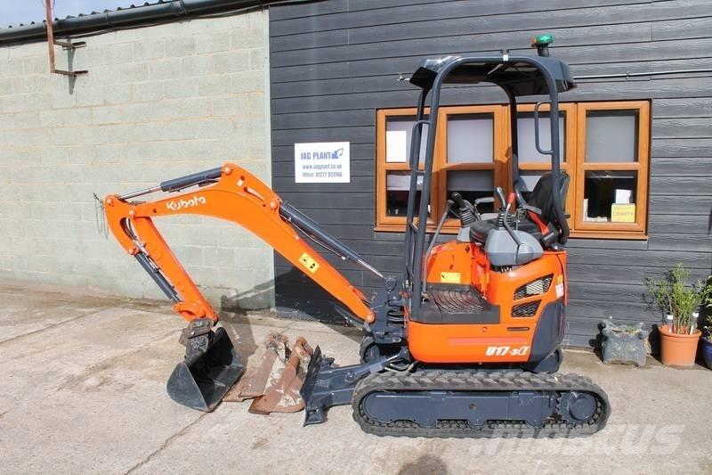 Kubota U 17-3 Mini excavators < 7t