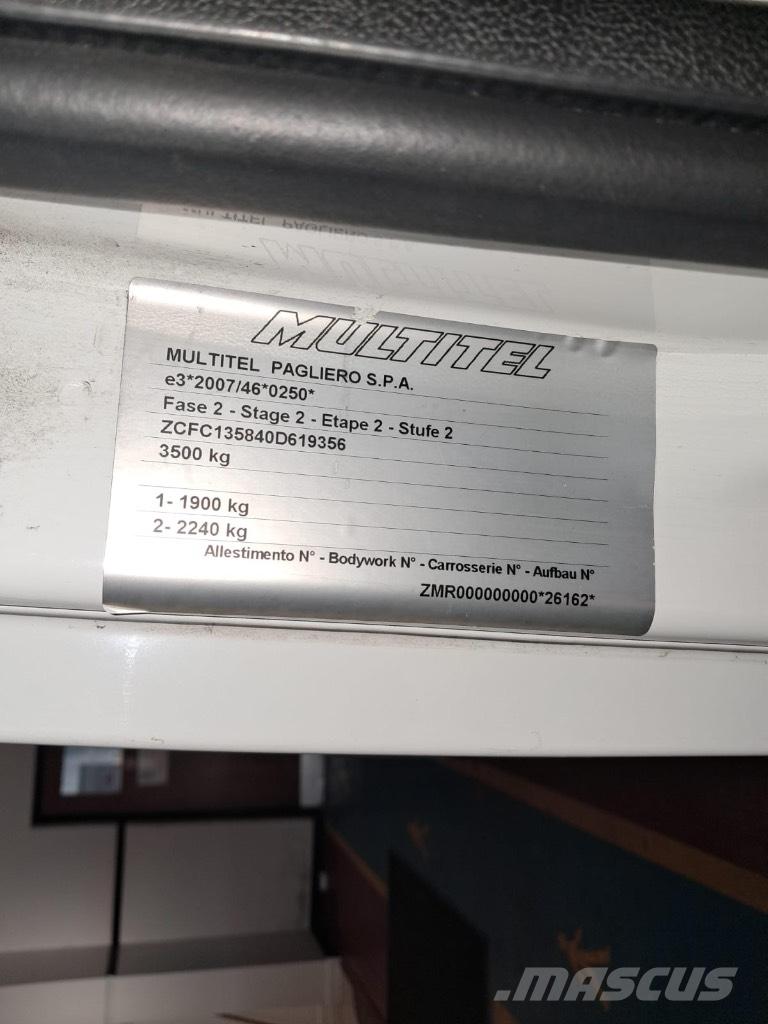 Multitel HX200 Truck mounted aerial platforms