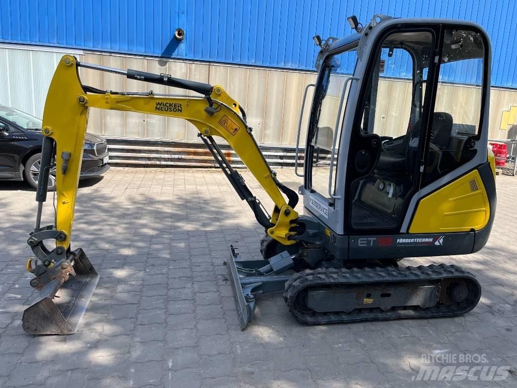 Wacker Neuson ET 18 Mini excavators < 7t