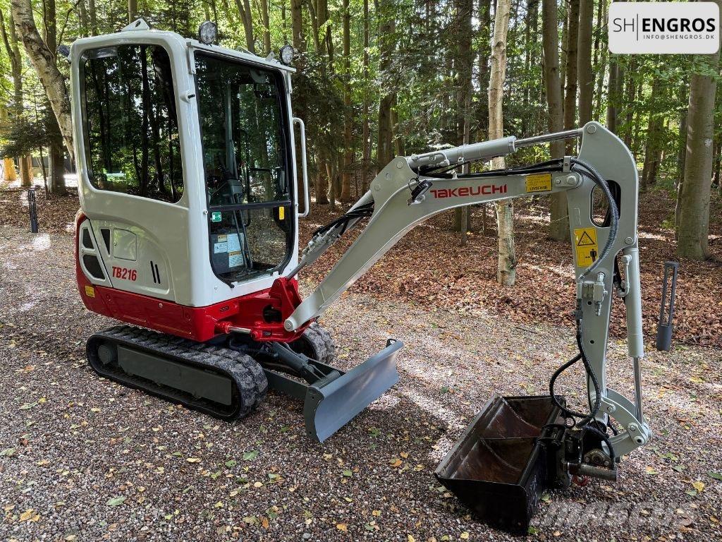 Takeuchi TB 216 Mini excavators < 7t