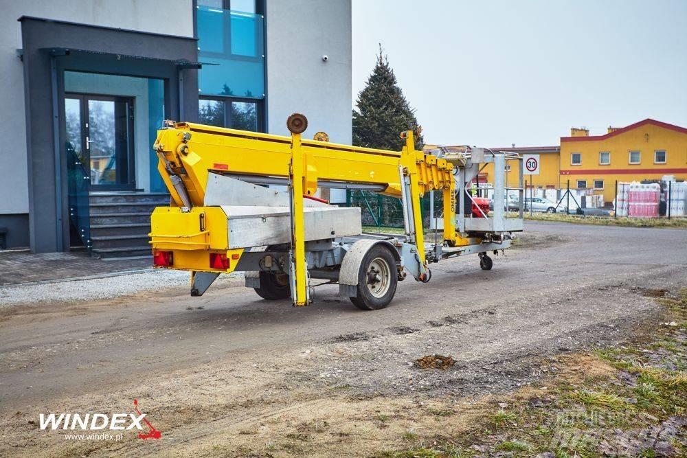 Ommelift 2100 EBZ Trailer mounted aerial platforms