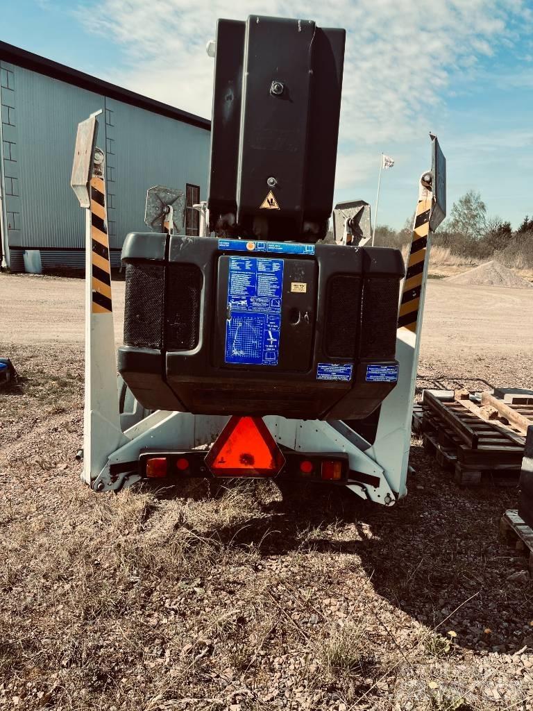 Dino 160 XT Trailer mounted aerial platforms