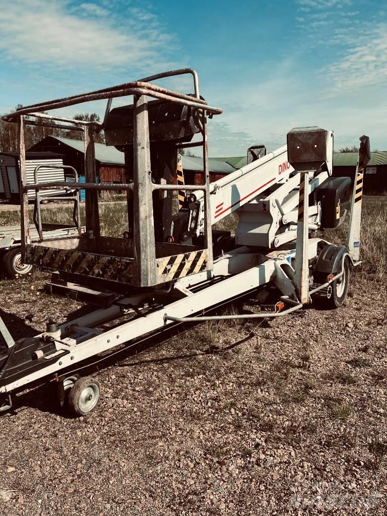 Dino 160 XT Trailer mounted aerial platforms