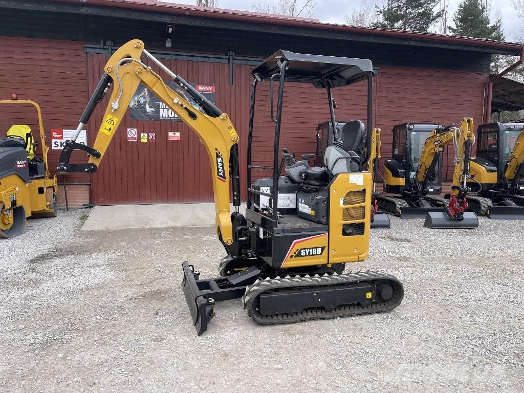 Sany SY18U Mini excavators < 7t