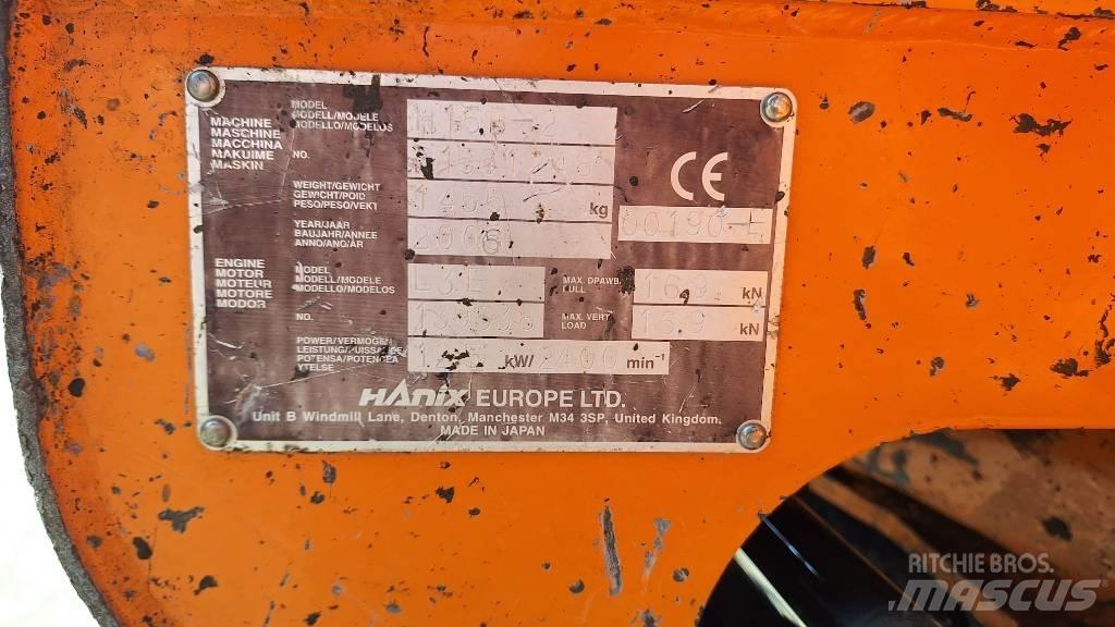 Hanix H15B-2 Mini excavators < 7t