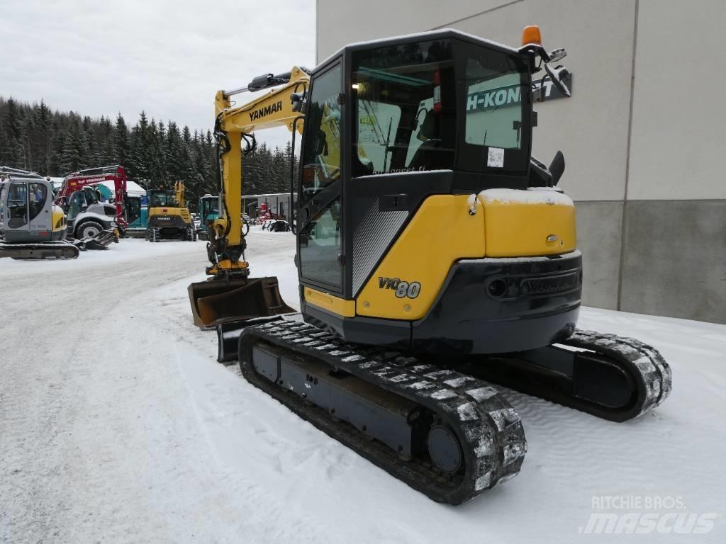 Yanmar Vio 80-1A Midi excavators  7t - 12t
