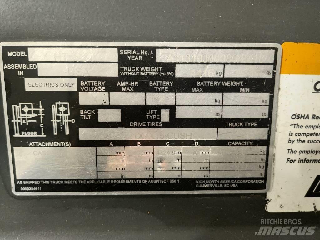 Linde HT25CT Other
