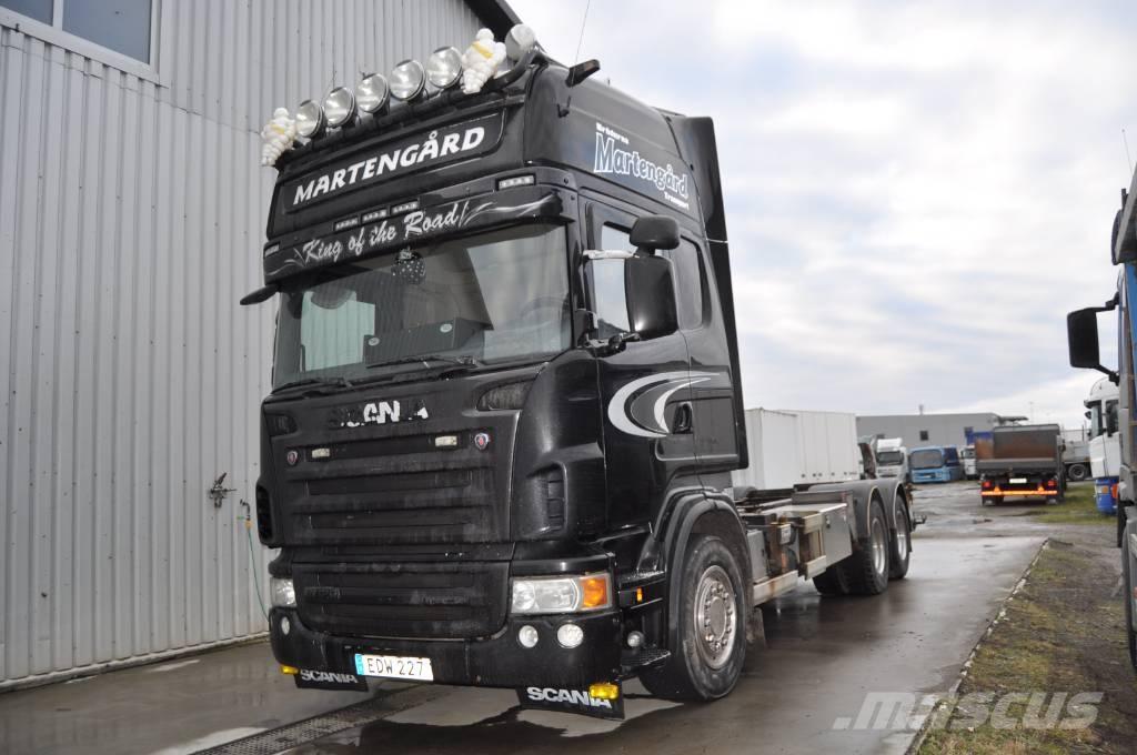 Scania R420 LB6X2MNB Containerframe/Skiploader trucks