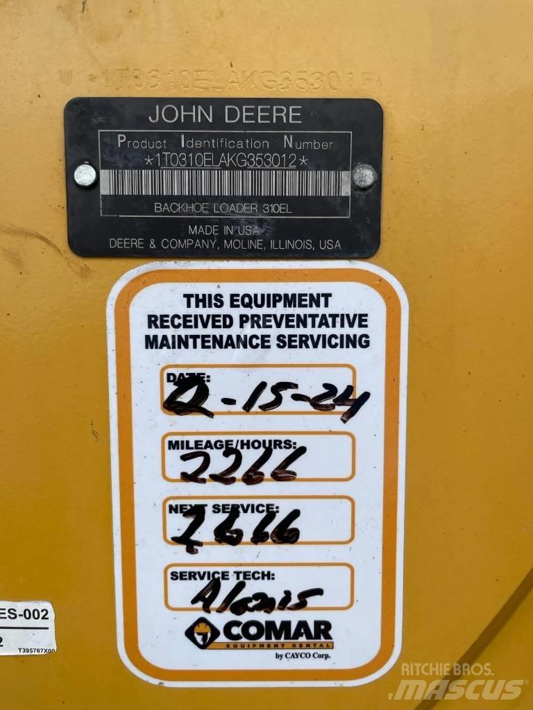 John Deere 310L EP TLB's