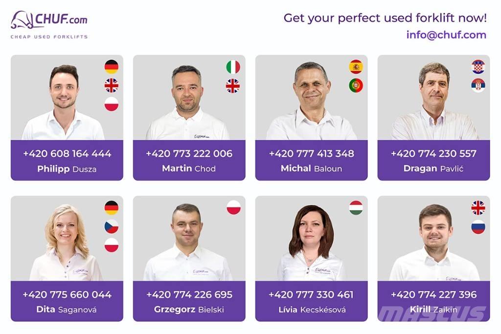 Jungheinrich TFG S50 LPG trucks