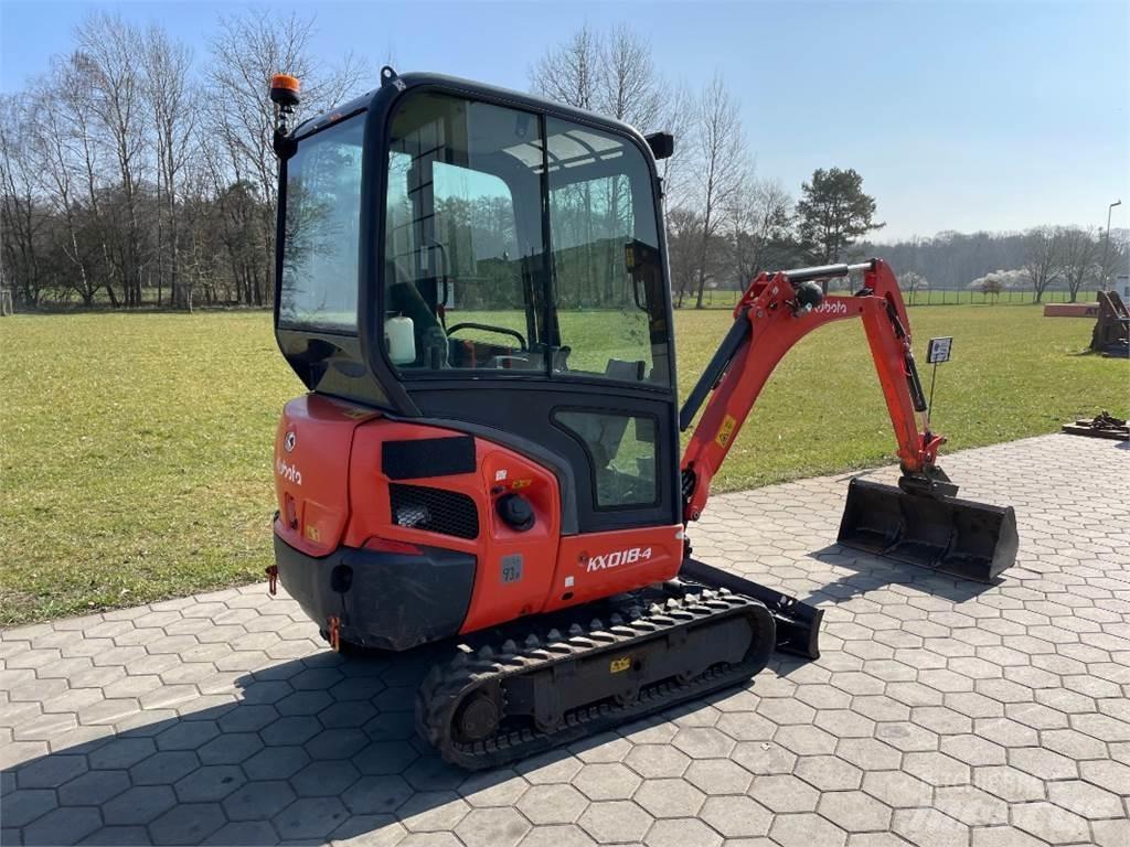 Kubota KX18-4 Mini excavators < 7t