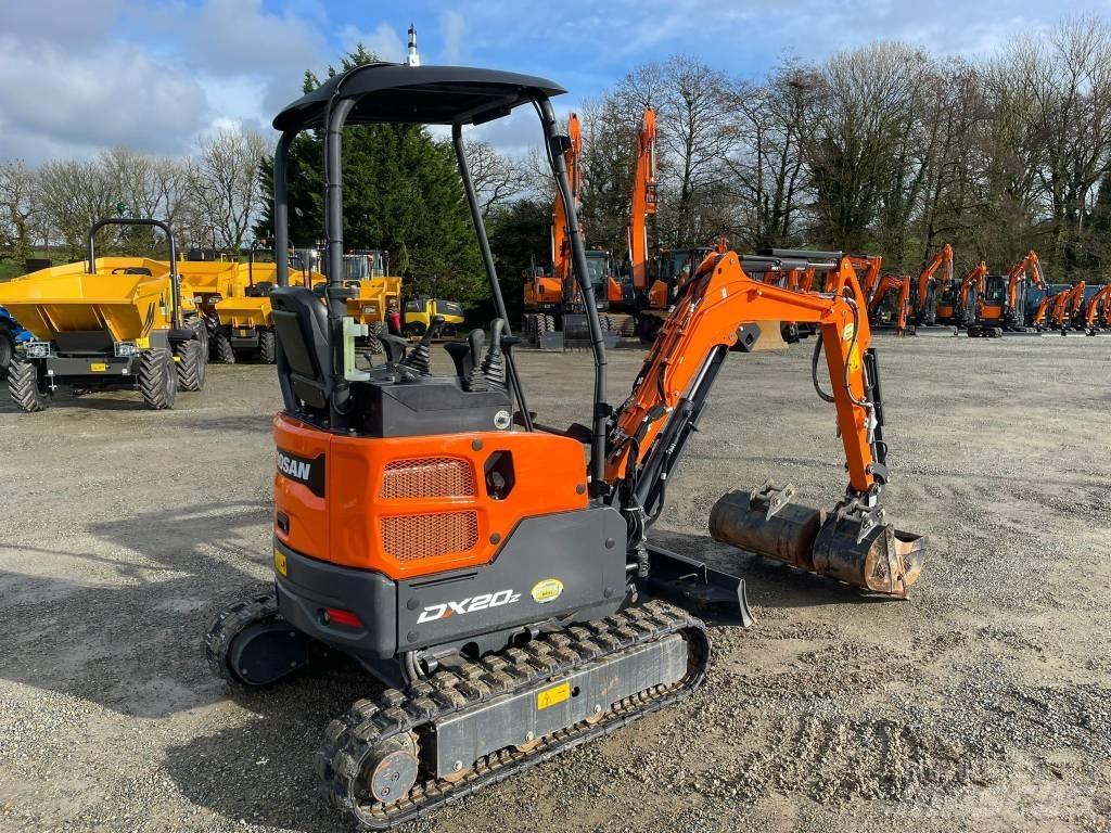 Doosan DX20z Mini excavators < 7t
