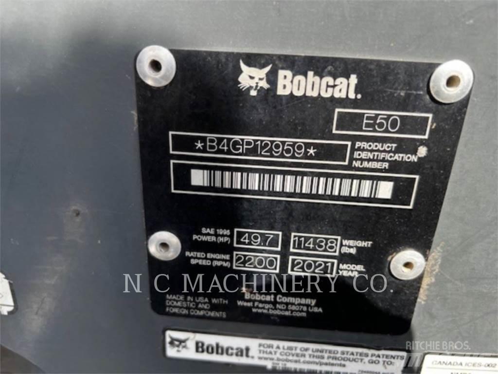 Bobcat E50 Crawler excavators