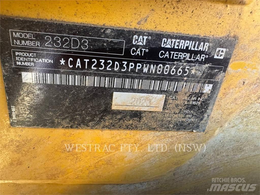 CAT 232D3LRC Skid steer loaders