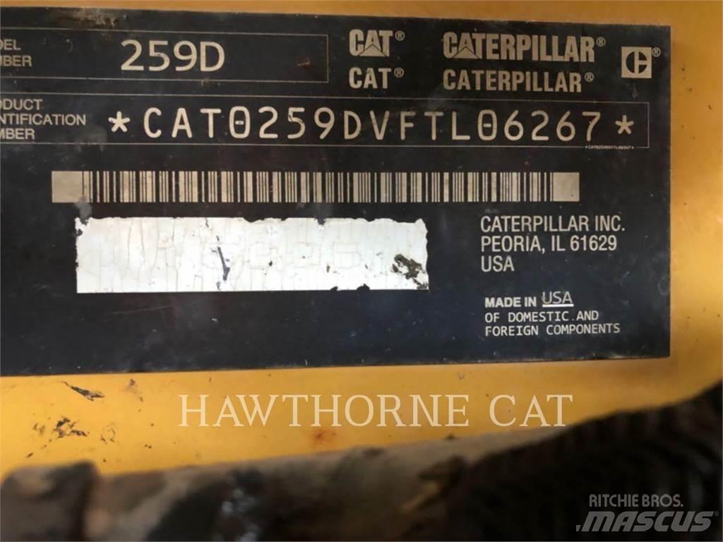 CAT 259D Crawler FEL's