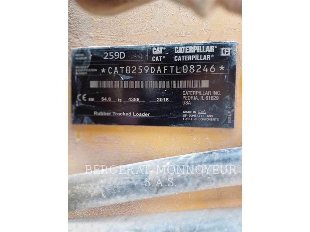 CAT 259D Crawler FEL's