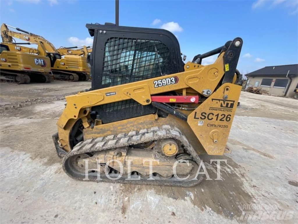CAT 259D CAB Skid steer loaders