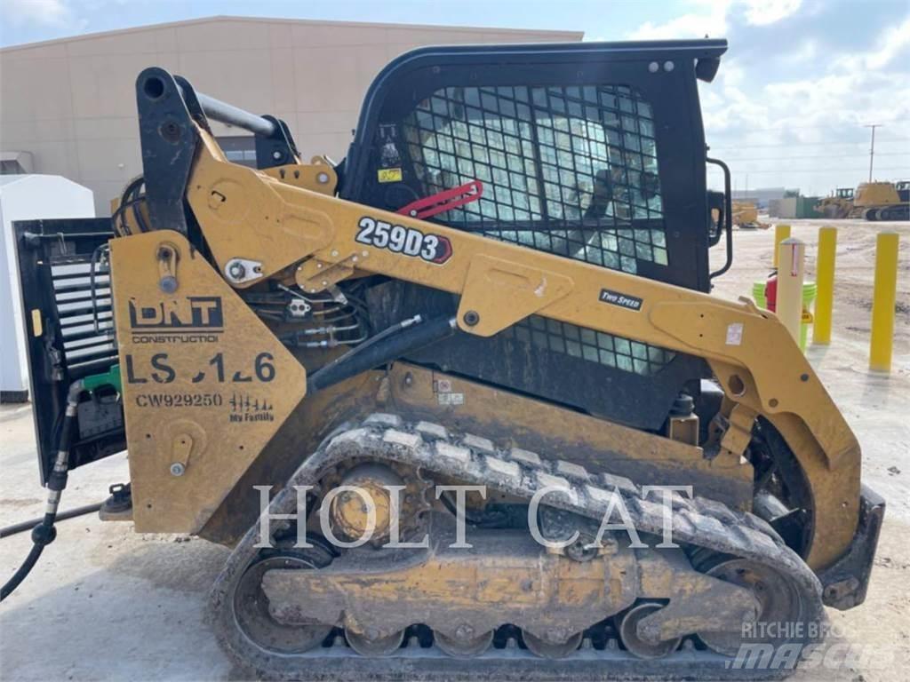 CAT 259D CAB Skid steer loaders