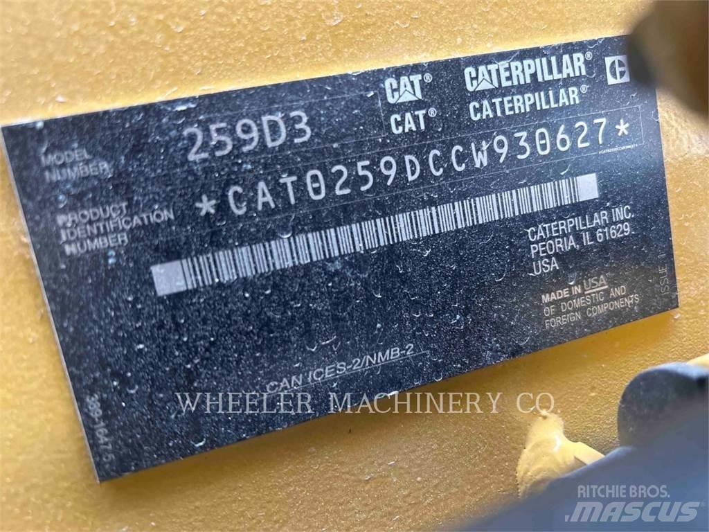CAT 259D3 C3H2 Crawler FEL's