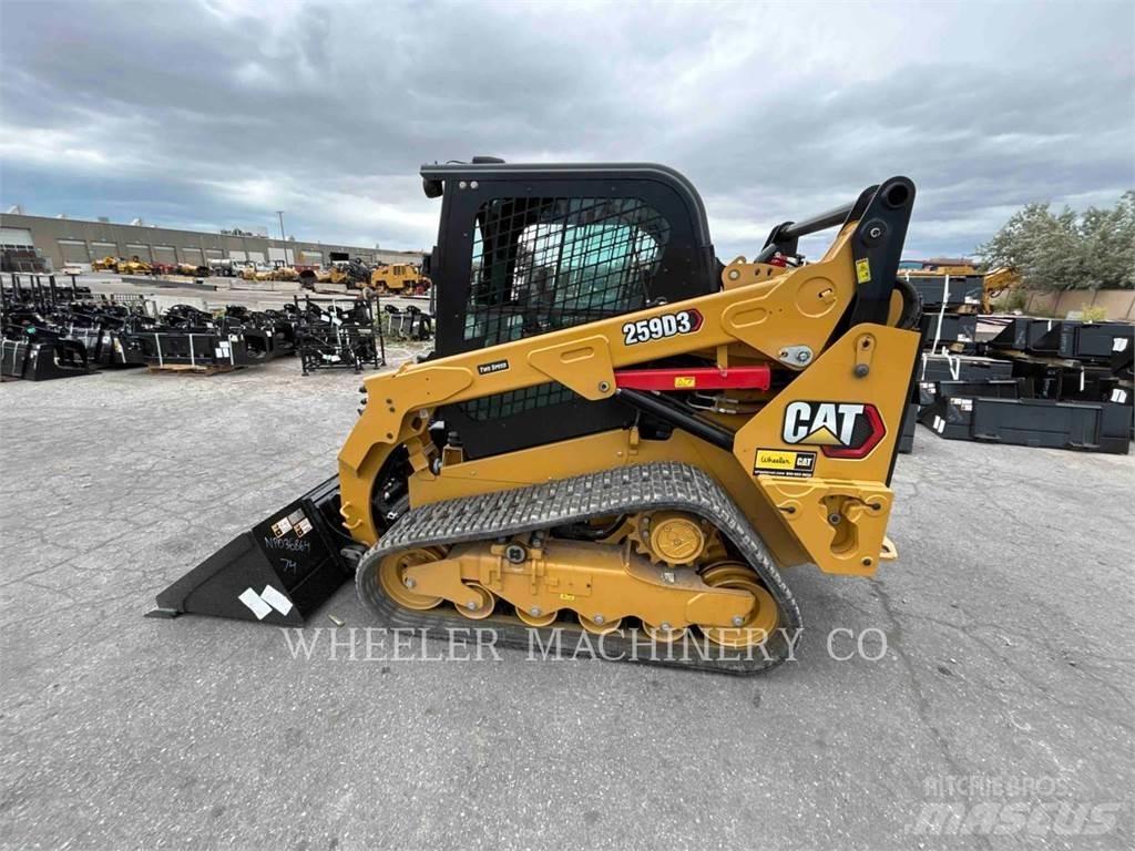 CAT 259D3 C3H2 Crawler FEL's