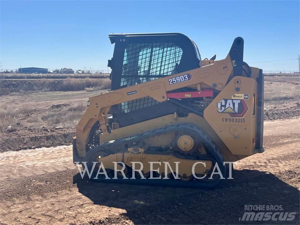 CAT 259D3 C3H2 Crawler FEL's