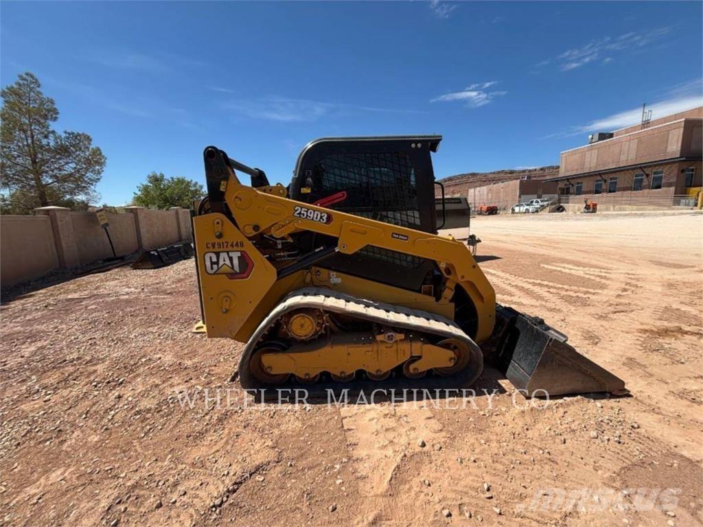 CAT 259D3 C3H2 Crawler FEL's