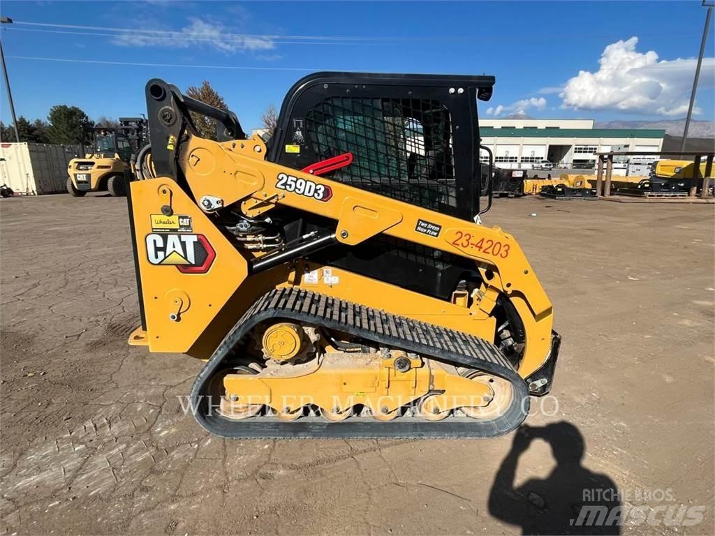 CAT 259D3 C3HF Crawler FEL's