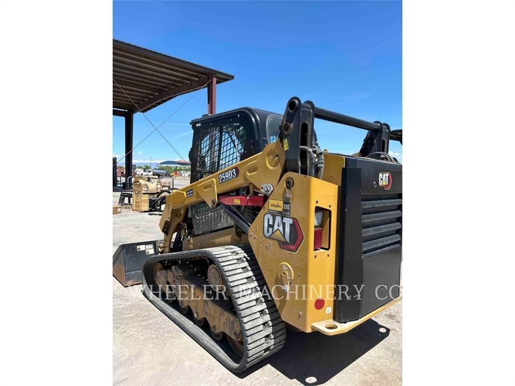 CAT 259D3 C3HF Crawler FEL's