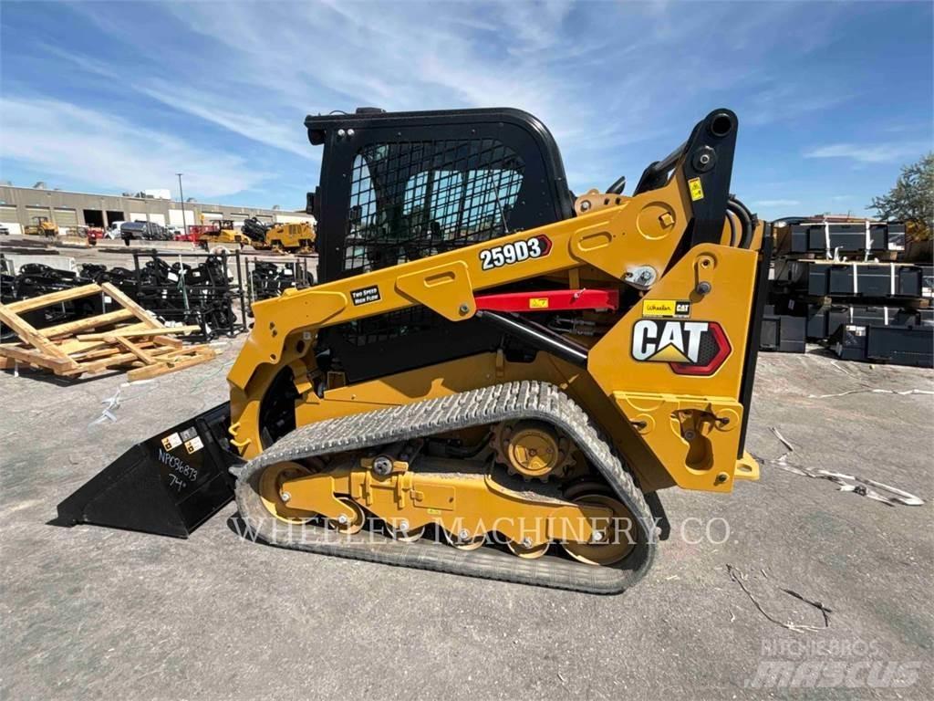CAT 259D3 C3HF Crawler FEL's