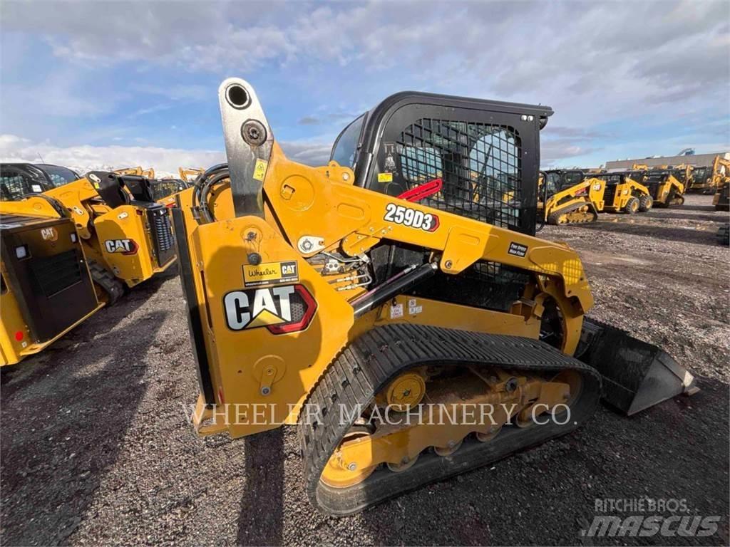 CAT 259D3 C3HF Crawler FEL's