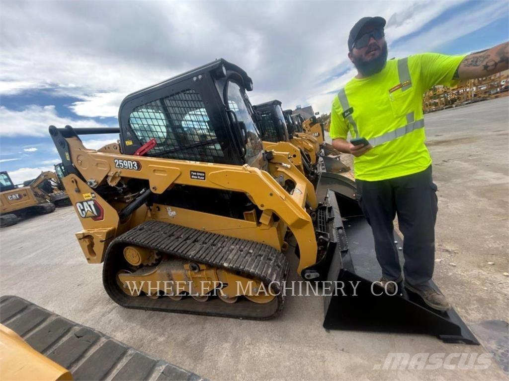 CAT 259D3 C3HF Crawler FEL's
