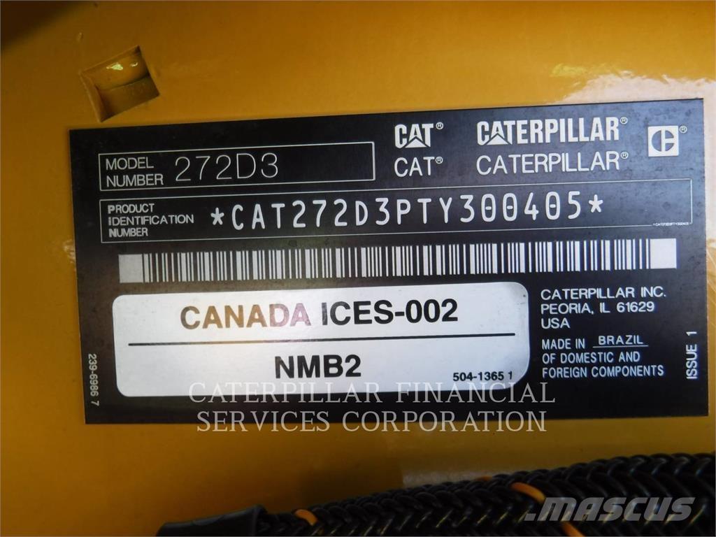 CAT 272D3HF Skid steer loaders