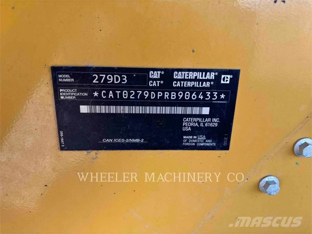 CAT 279D3 C3H2 Crawler FEL's