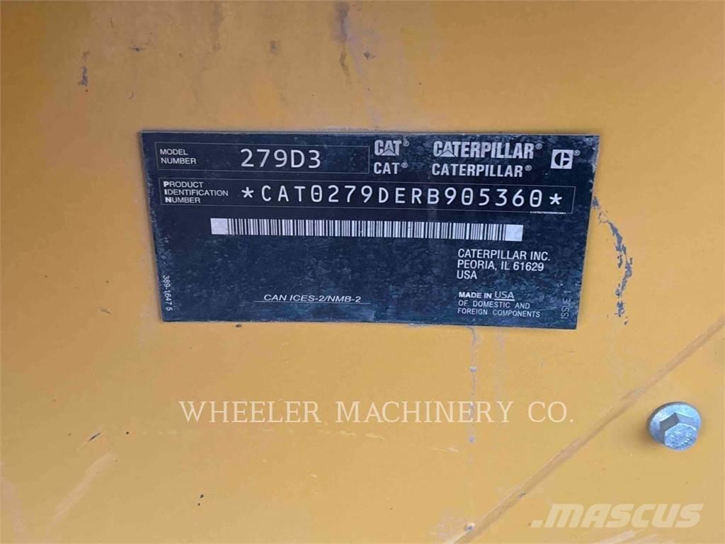 CAT 279D3 C3H2 Crawler FEL's