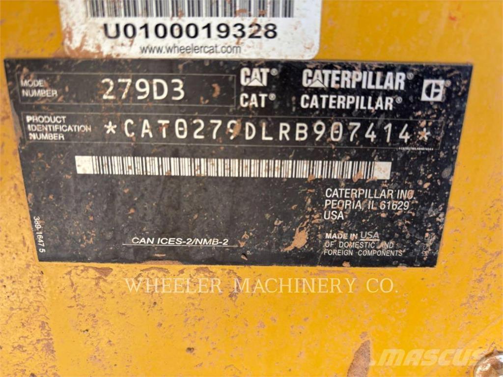 CAT 279D3 C3H2 Crawler FEL's