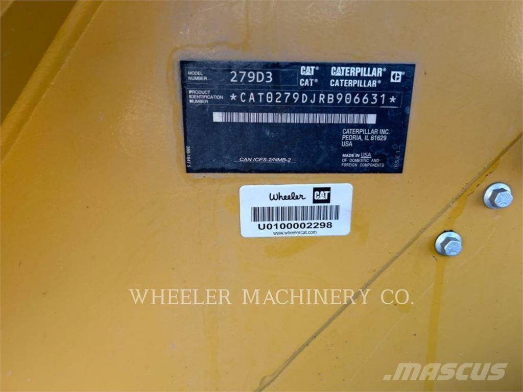 CAT 279D3 C3HF Crawler FEL's