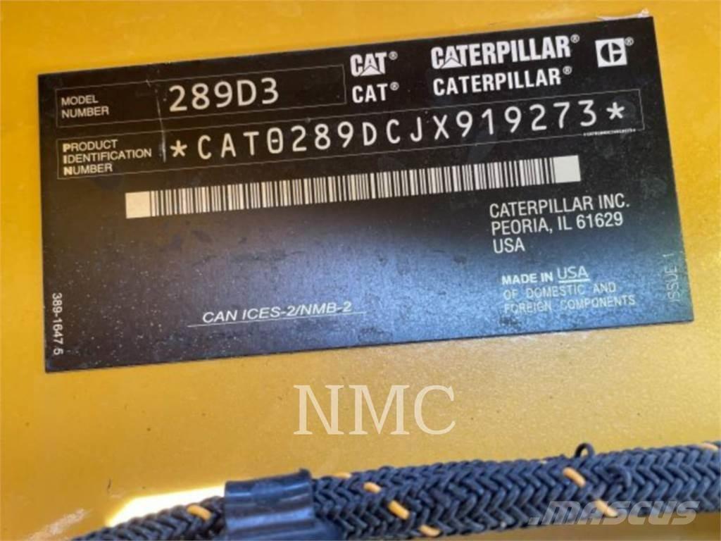 CAT 289D3 Crawler FEL's