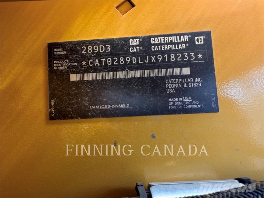 CAT 289D3 Crawler FEL's