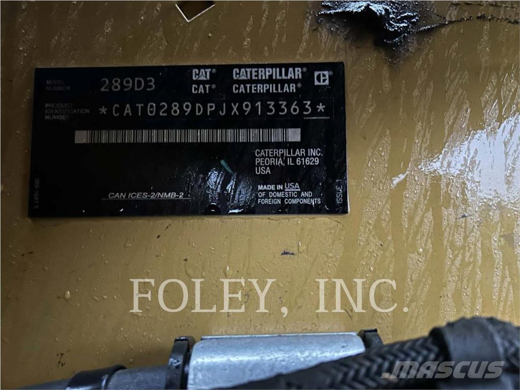 CAT 289D3 Crawler FEL's