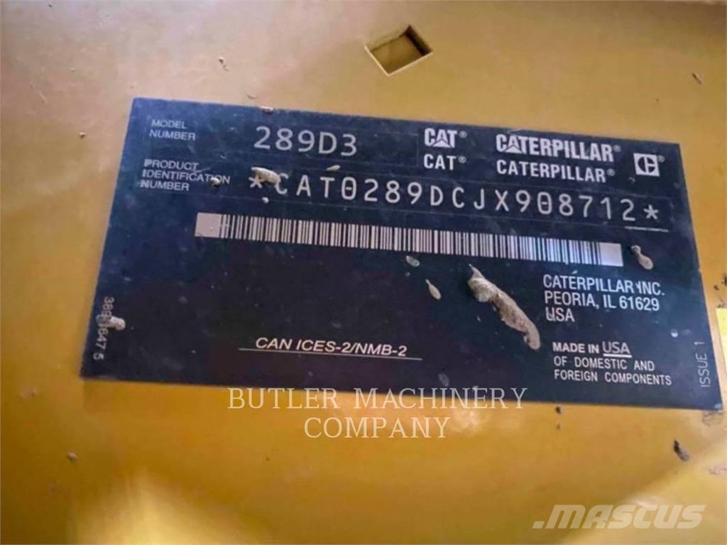 CAT 289D3 C3H3 Crawler FEL's