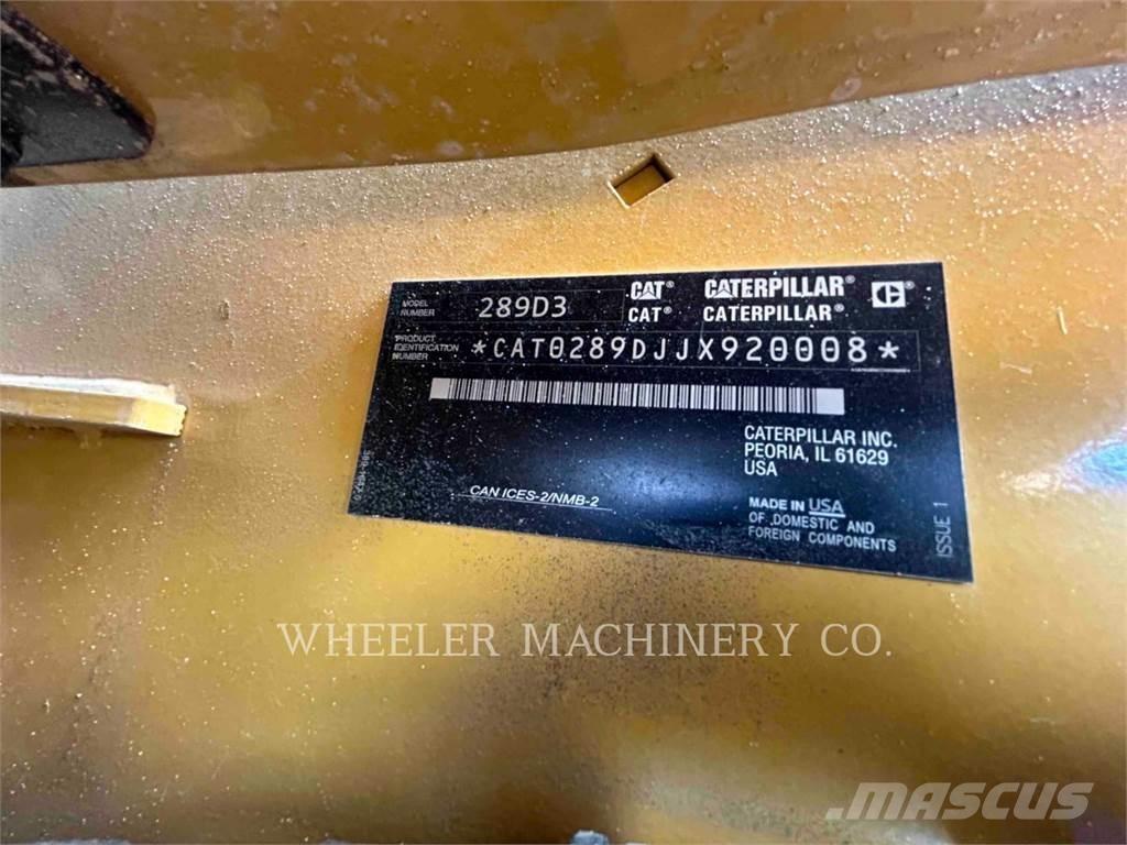 CAT 289D3 C3HF Crawler FEL's