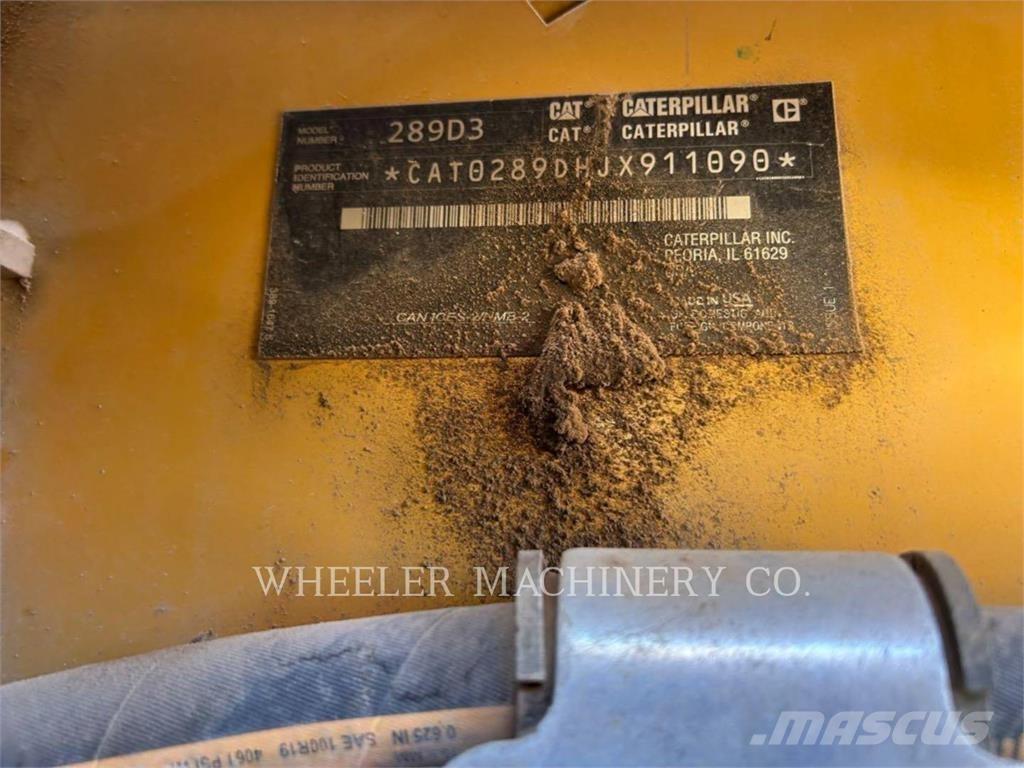 CAT 289D3 C3HF Crawler FEL's
