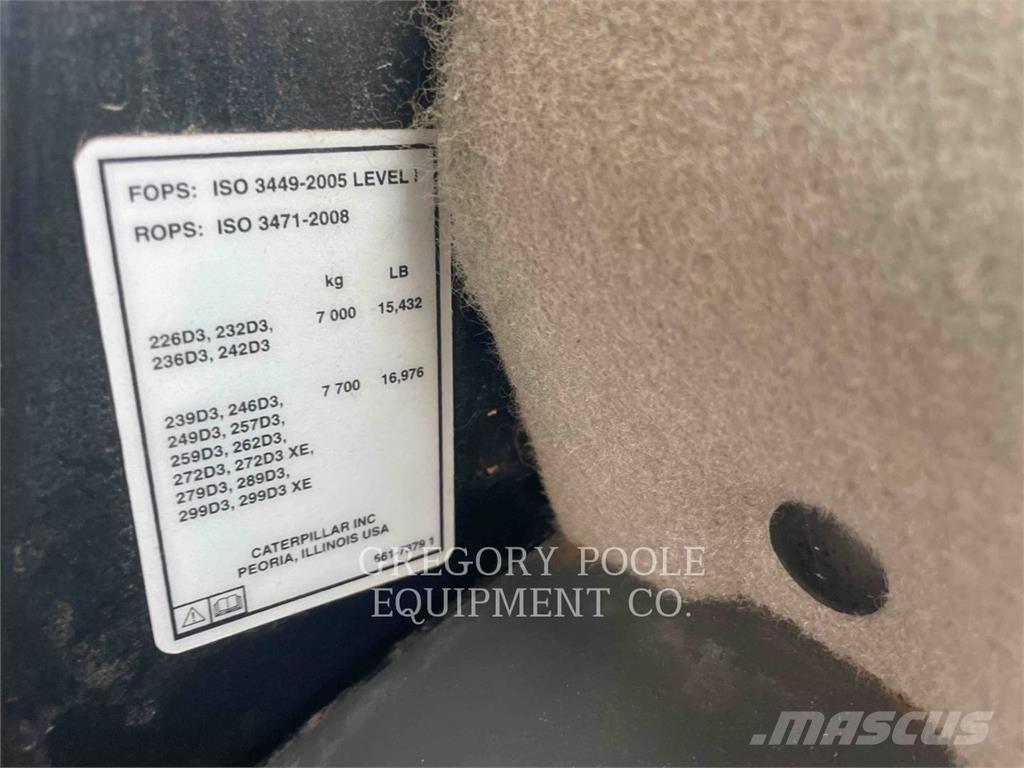 CAT 299D3XE Crawler FEL's