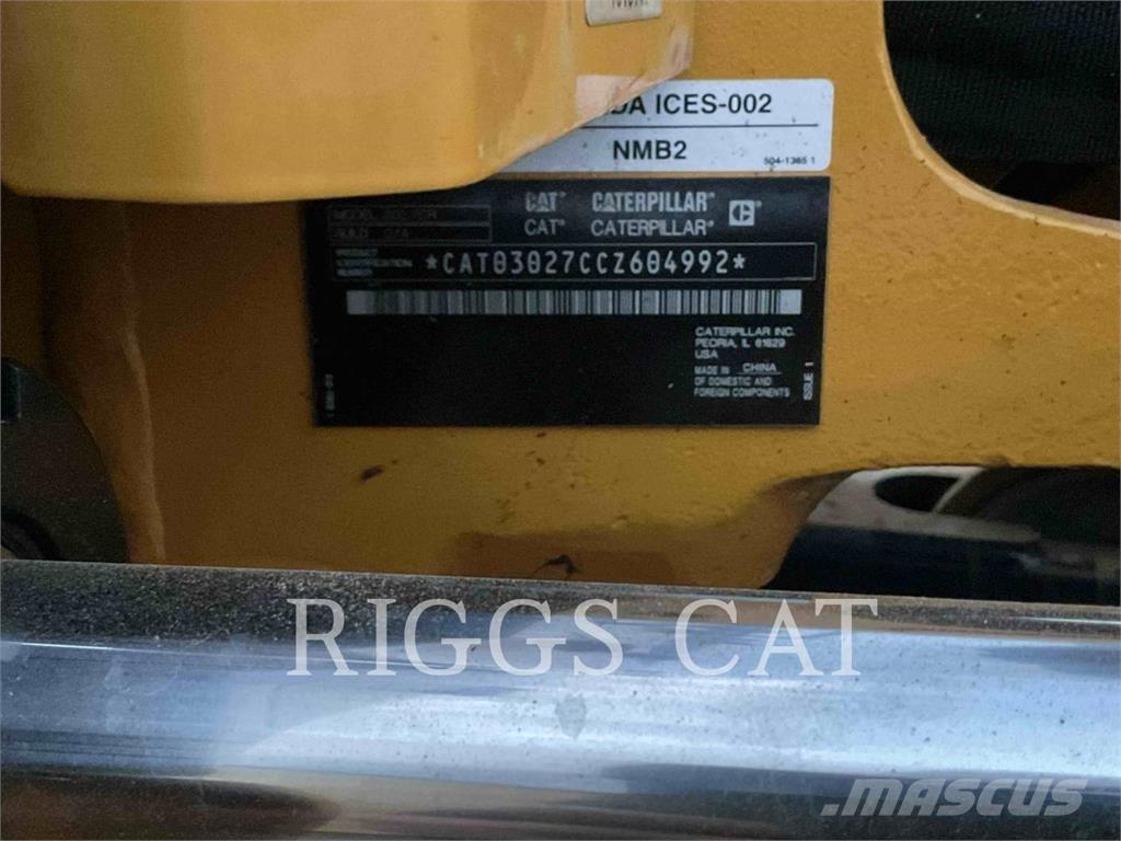 CAT 302.707CR Crawler excavators