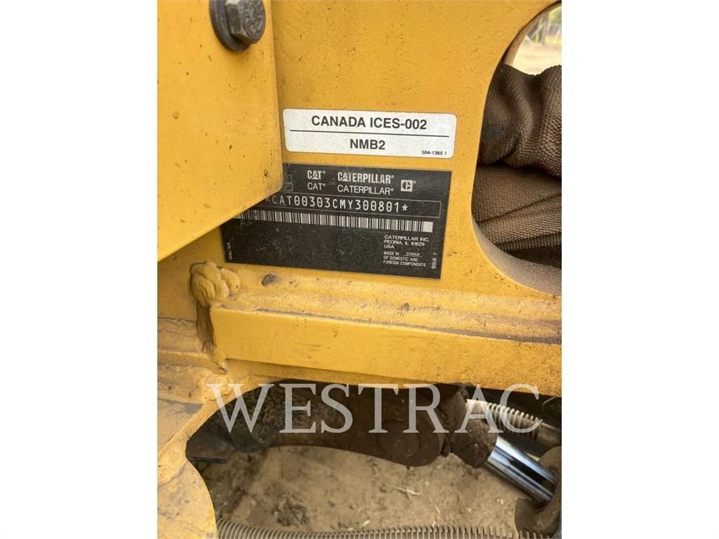 CAT 303 Mini excavators < 7t