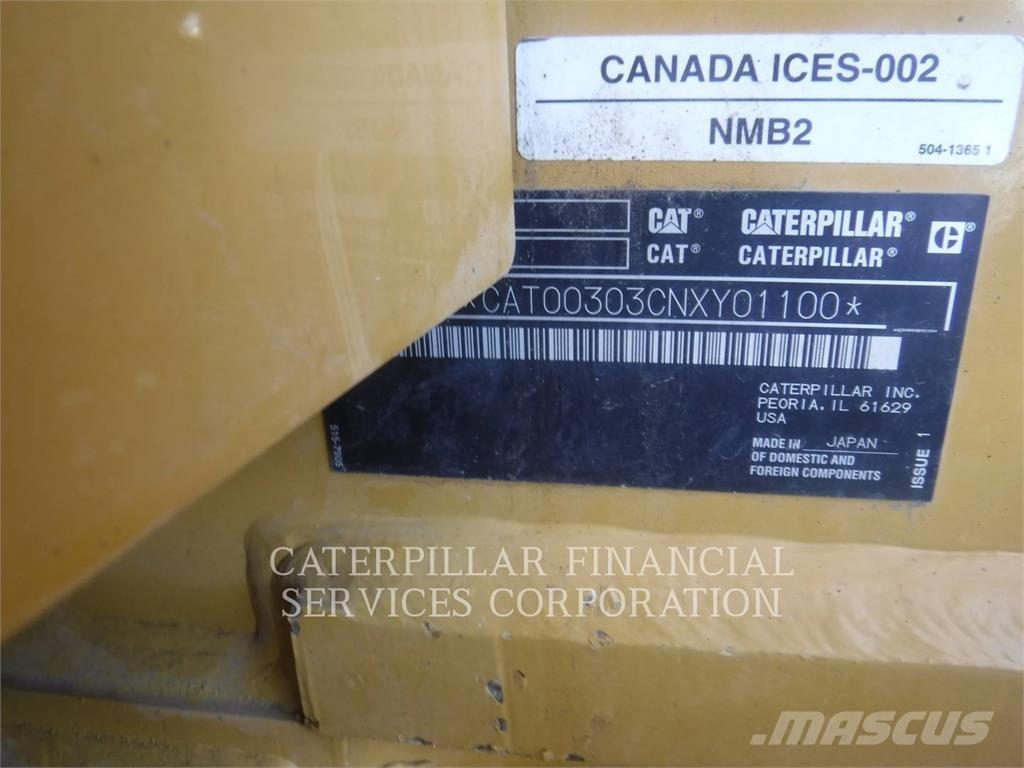 CAT 303-07CR Crawler excavators